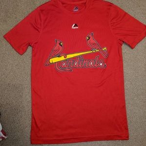 St. Louis Cardinals baseball shirt - dri-fit - men's small - Molina 4